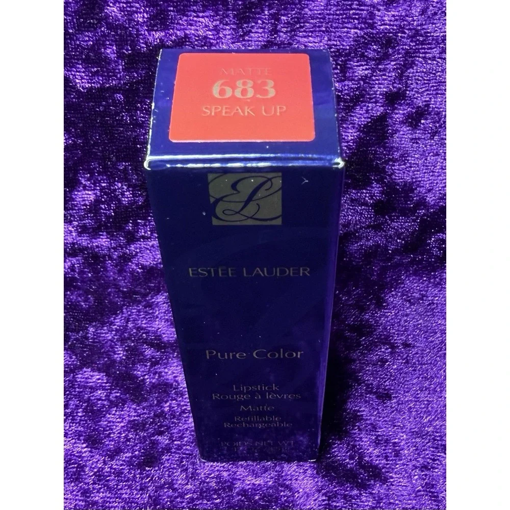ESTEE LAUDER LIPSTICK 823 SPEAK‎ UP Pure Color Matte ~ NIB
